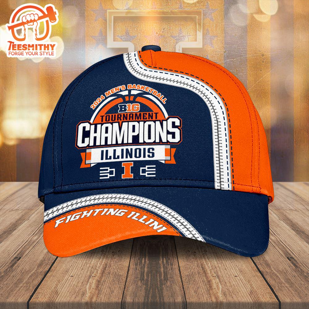 Illinois Fighting Illini Men’s Basketball Classic Cap – MAITM 6163 – Gifnestbuys