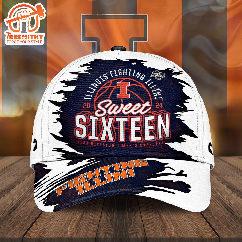 Illinois Fighting Illini Men’s Basketball Classic Cap – MAITM 6192 – Gifnestbuys