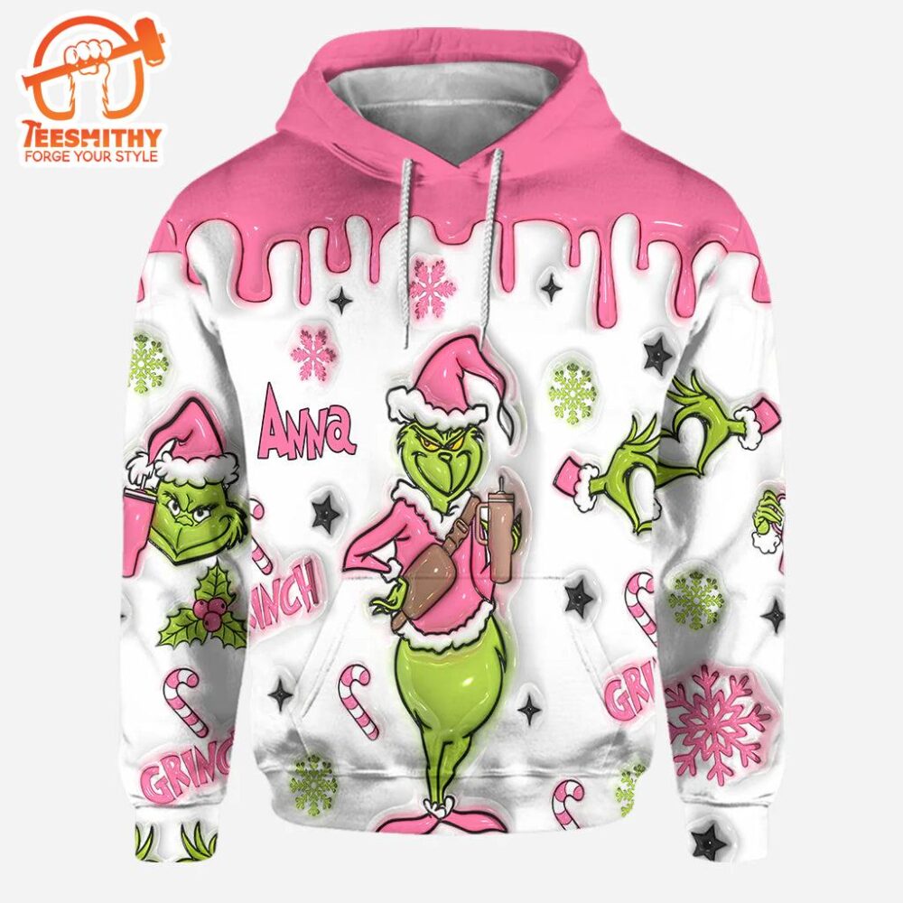 I’m Booked – Personalized Grinch Christmas Hoodie and Leggings