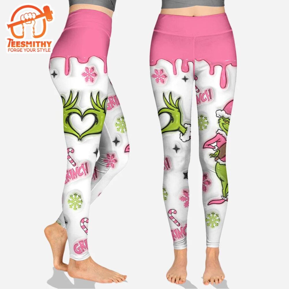 I’m Booked – Personalized Grinch Christmas Hoodie and Leggings