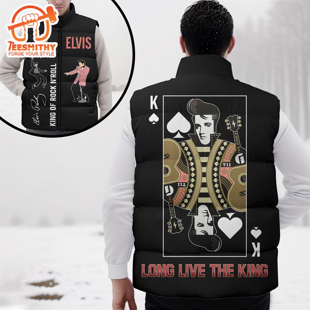 In Memories Of 1977 Elvis Presley Sleeveless Jacket