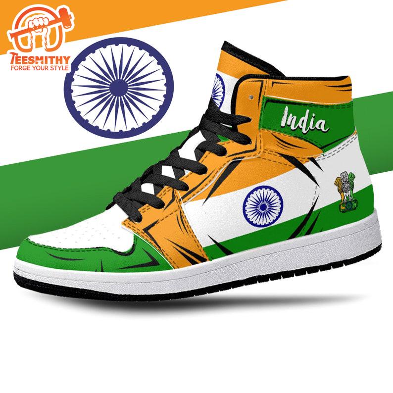 India Flag JD1 Sneakers Custom Country