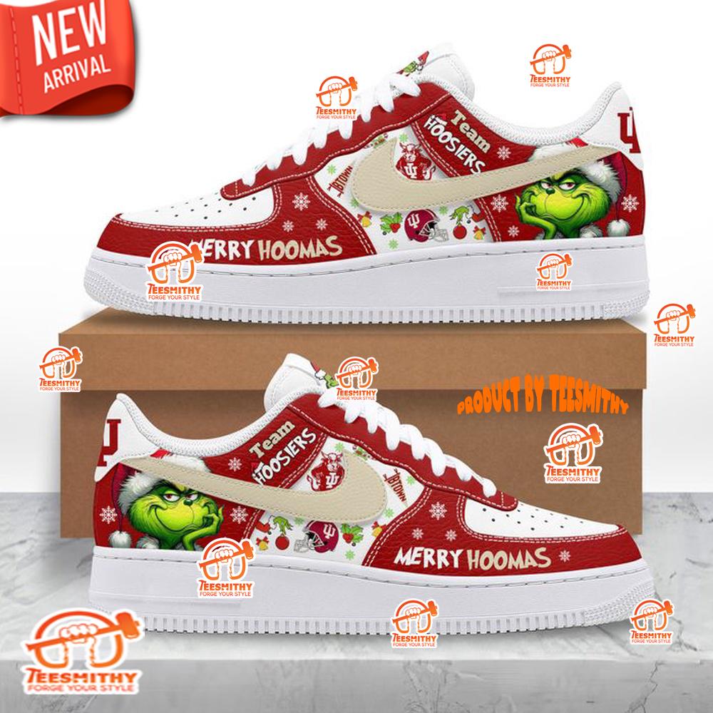 Indiana Hoosiers Merry Hoomas Air Force 1 Shoes