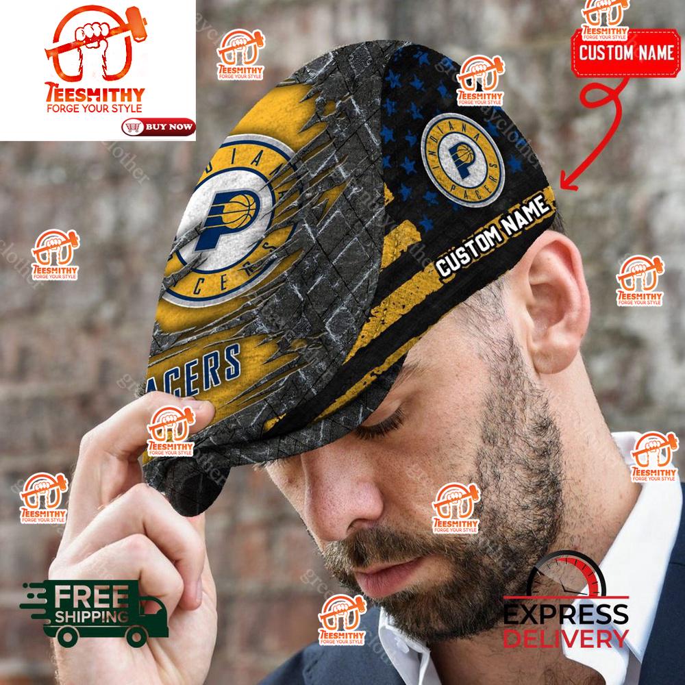 Indiana Pacers NBA Personalized Jeff Cap