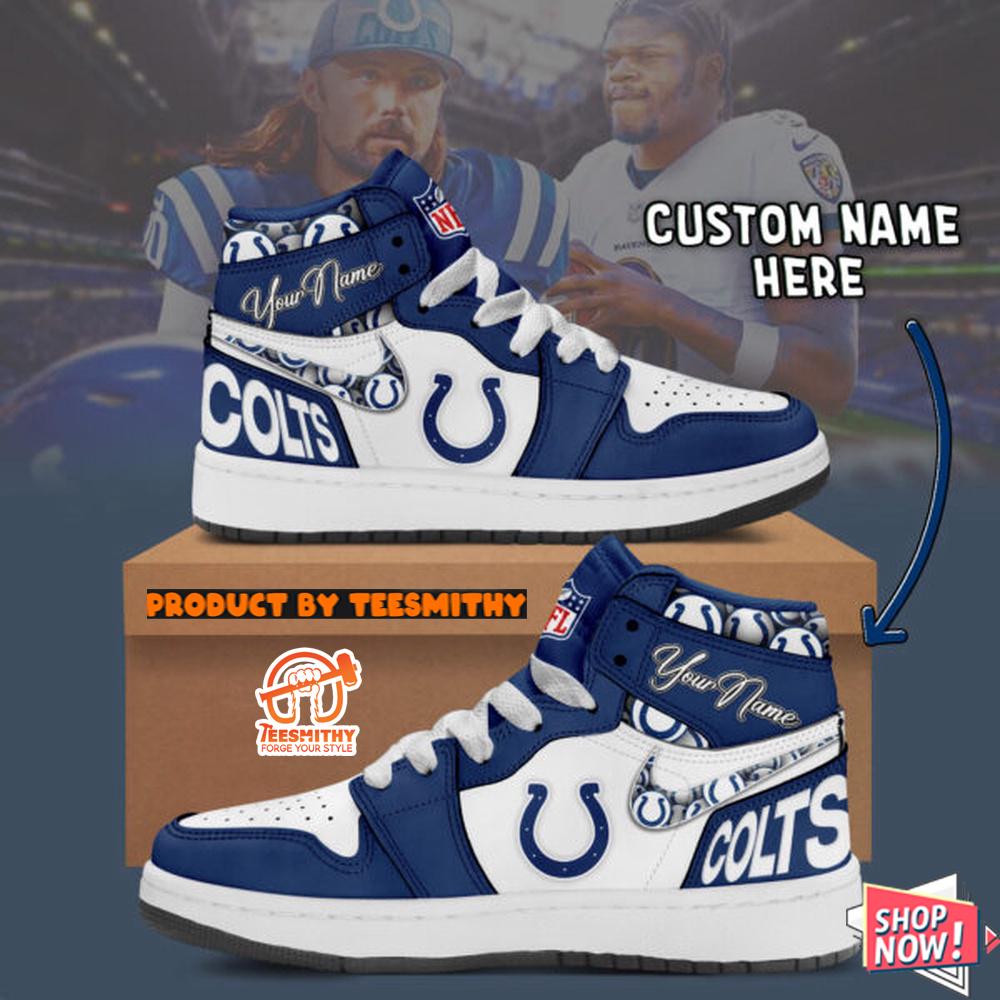 Indianapolis Colts Air Jordan 1 Shoes