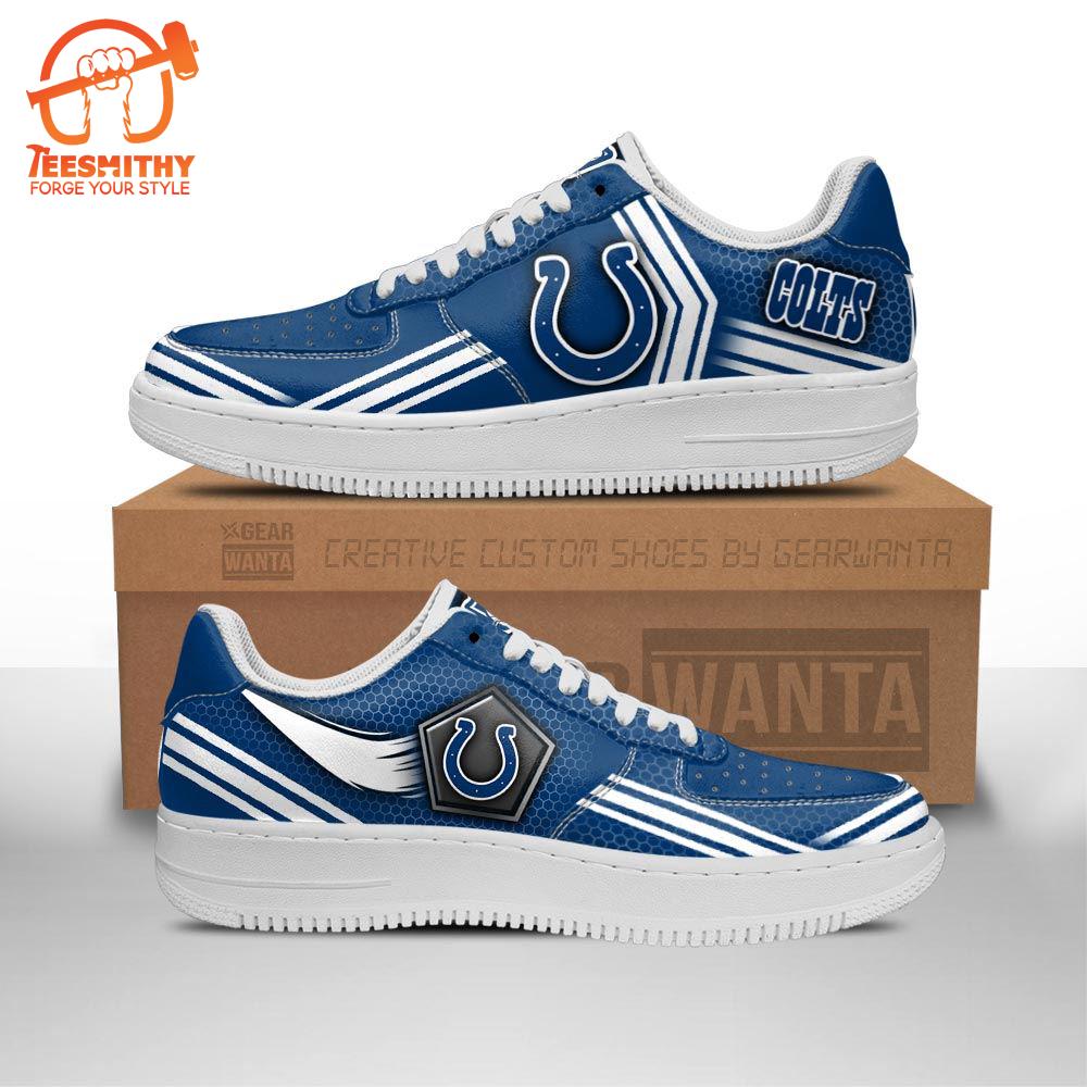 Indianapolis Colts Air Sneakers Custom Force Shoes For Fans  Gift For Christmas