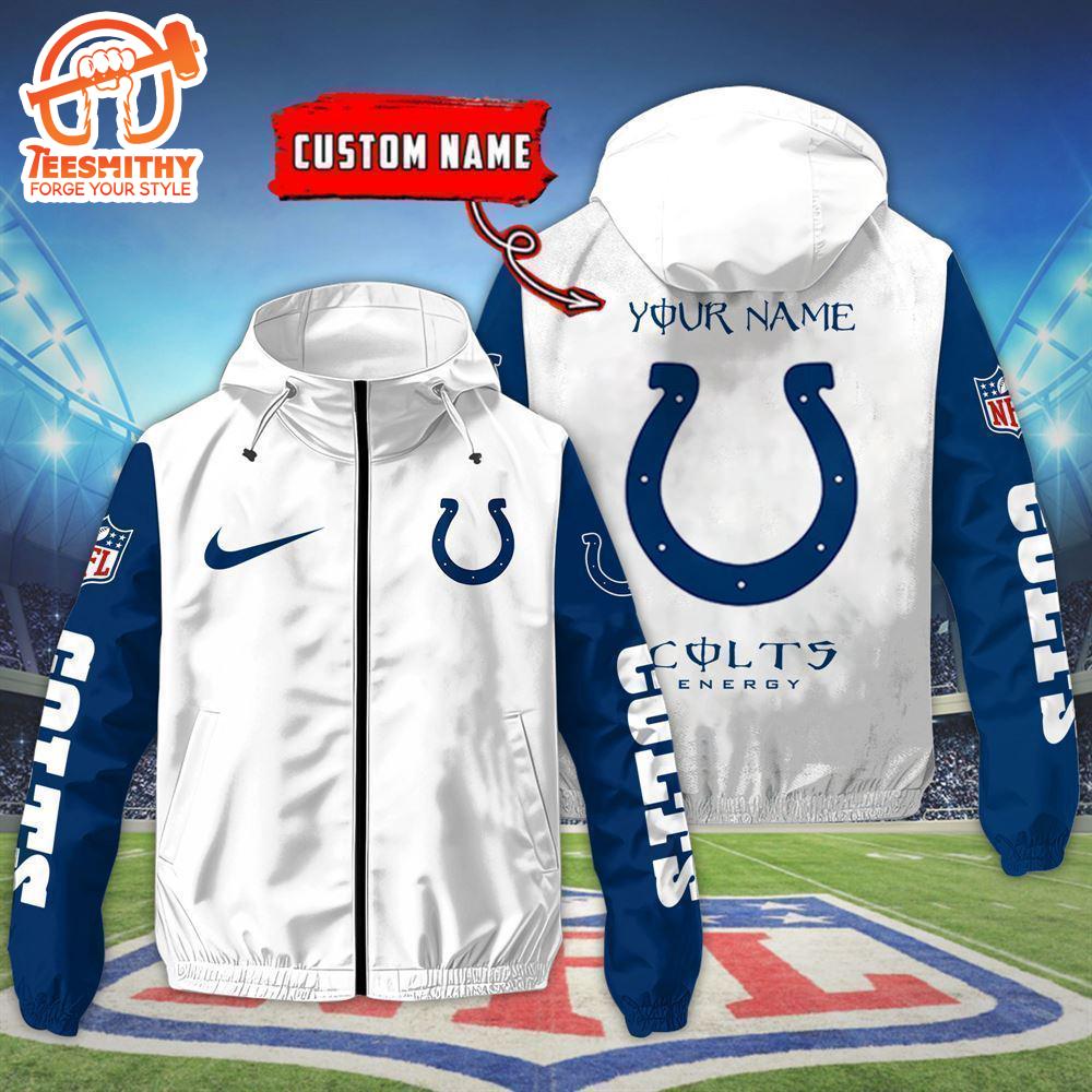 Indianapolis Colts Custom Name Outdoor Jacket