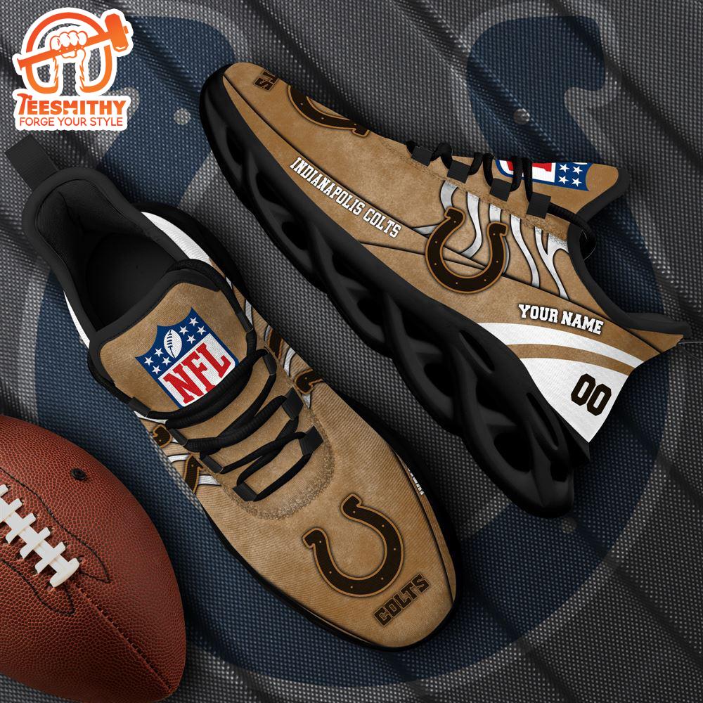 Indianapolis Colts NFL Clunky Shoes For Fans Custom Name And Number  Gift Christmas