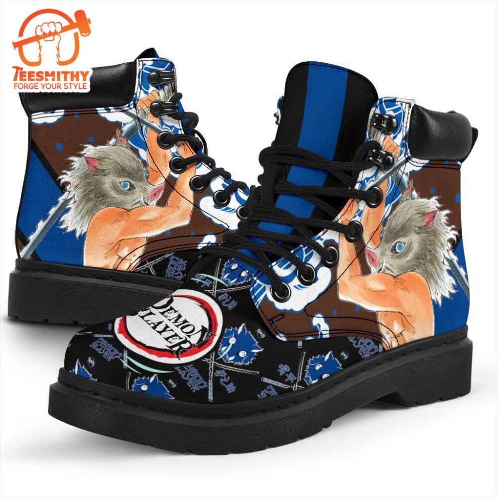 Inosuke Boots Shoes Demon Slayer Anime Custom