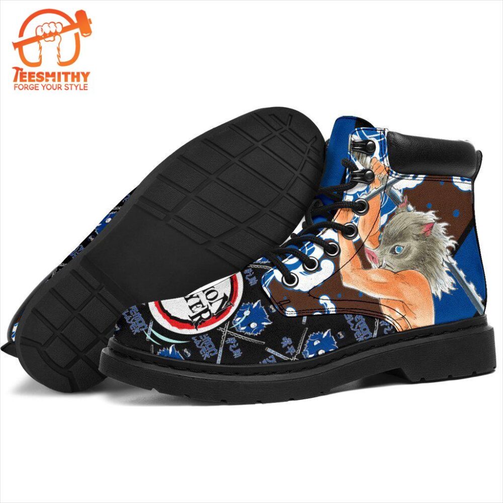 Inosuke Boots Shoes Demon Slayer Anime Custom