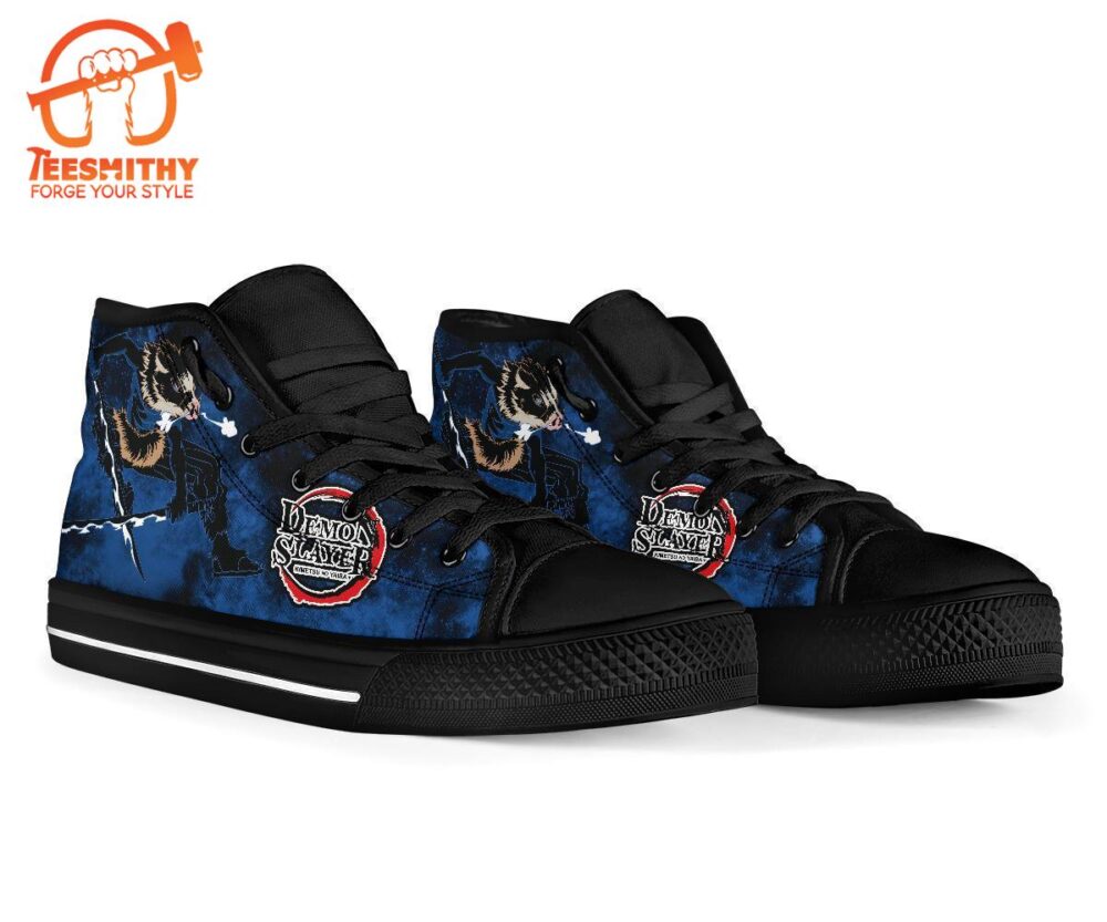 Inosuke Sneakers Demon Slayer High Top Shoes