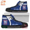 Ipswich Town Personalzied High Top Canvas Shoes