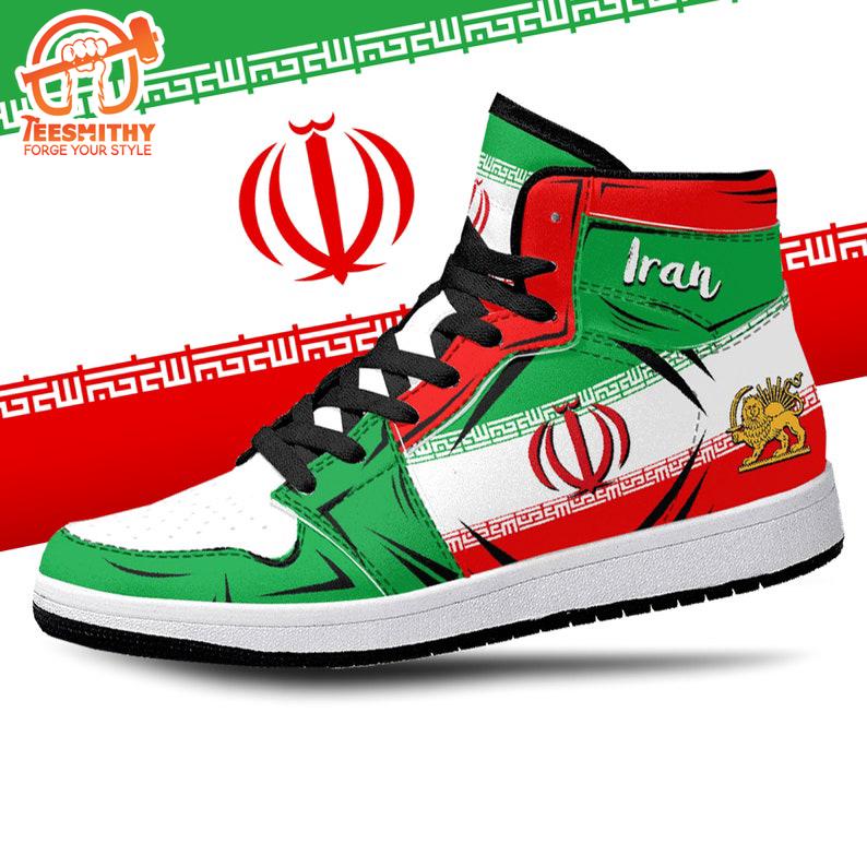 Iran Flag JD1 Sneakers Custom Country