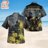 Iron Maiden A Matter Of Life & Death Tribal Short Sleeve Aloha Shirt