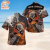 Iron Maiden Fiery Vortex Short Sleeve Aloha Shirt