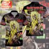 Iron Maiden Killers Vintage Album Art Short Sleeve Aloha Shirt