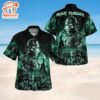 Iron Maiden Native American Tribal Short Sleeve Aloha Shirt