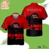 Iron Maiden Red Horizon Palms Short Sleeve Aloha Shirt