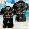 Iron Maiden Surf Vibes Tropical Short Sleeve Aloha Shirt