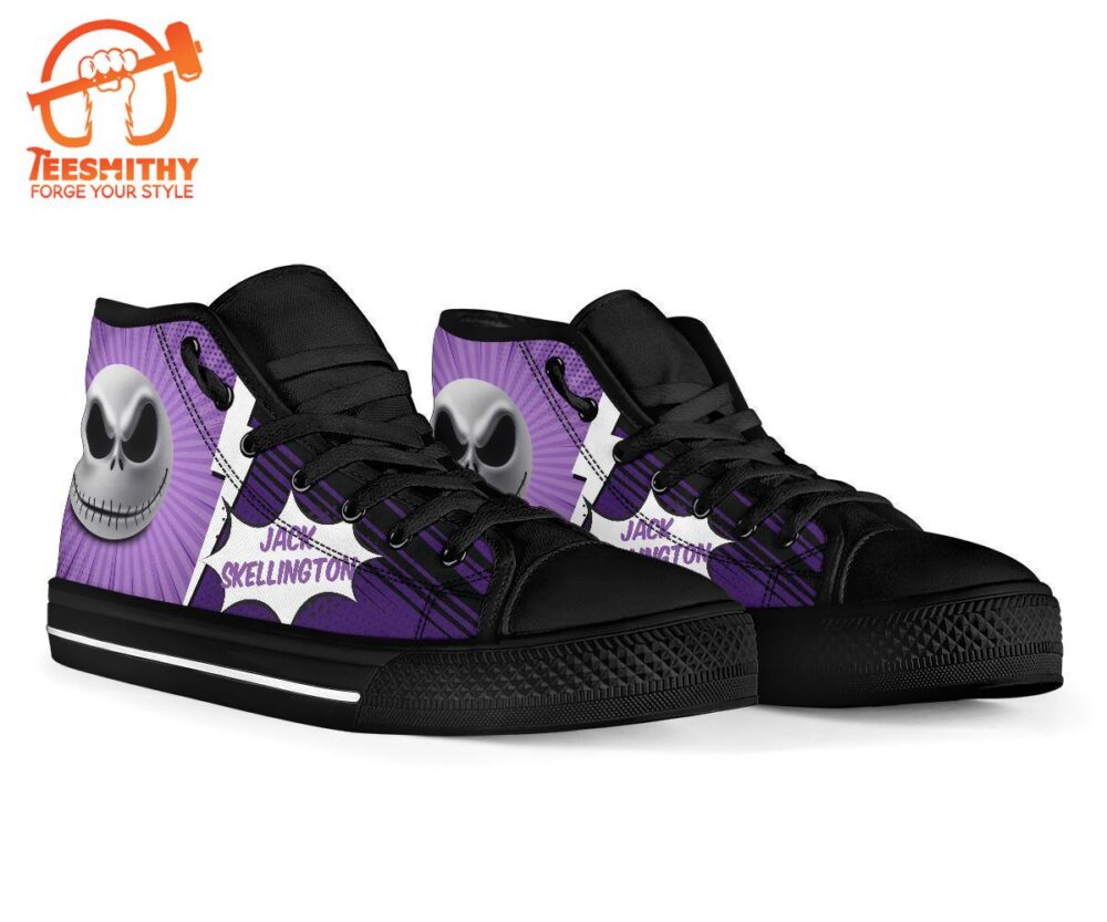 Jack Skellington Sneakers The Nightmare Before High Top Shoes