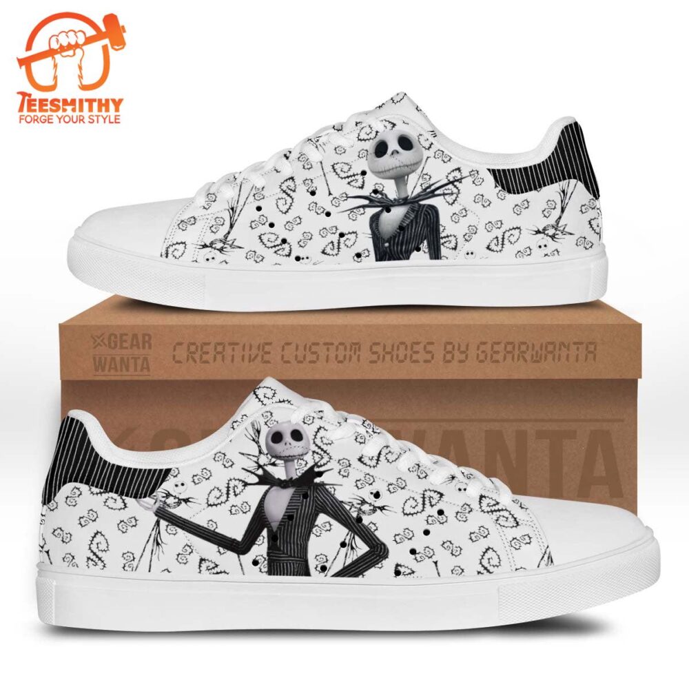 Jack Skellington Stan Smith Shoes For Kid