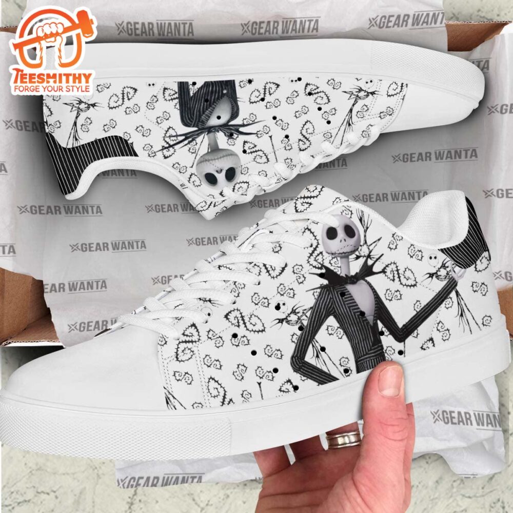 Jack Skellington Stan Smith Shoes For Kid