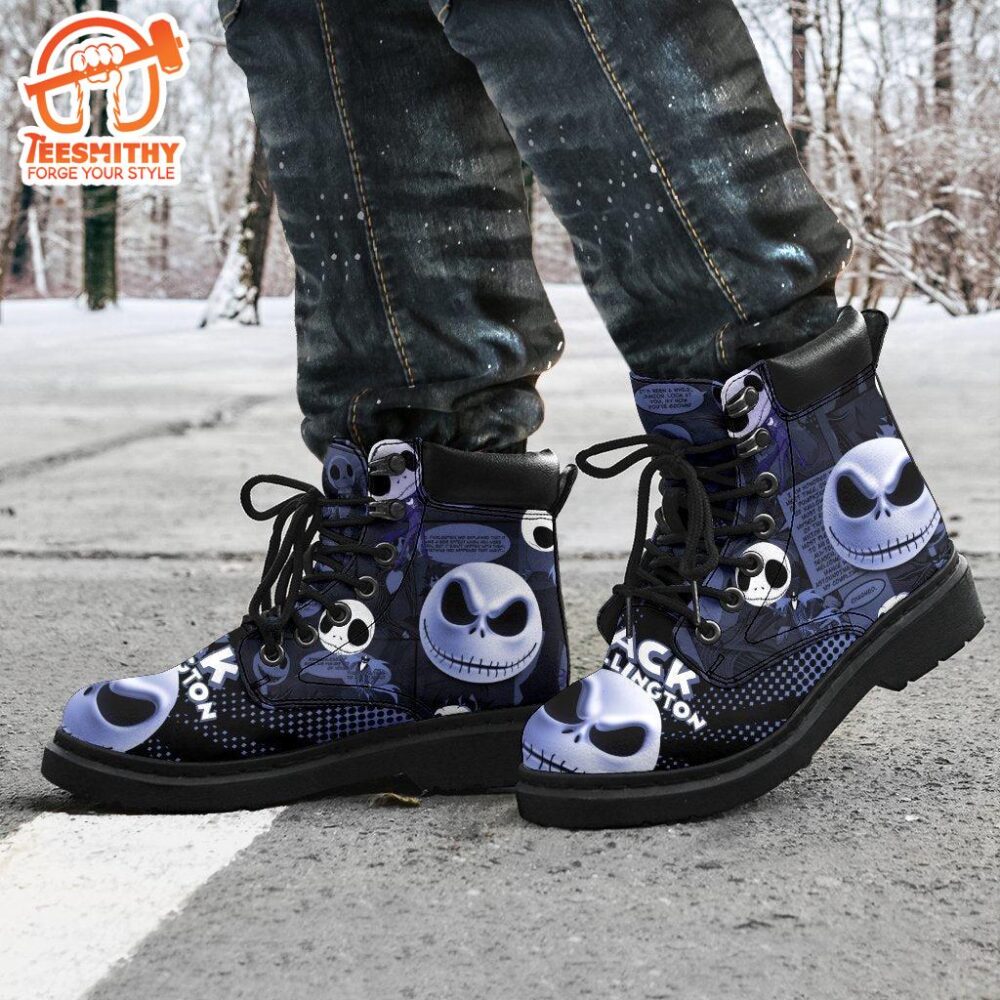 Jack Skellington Timbs Boots Custom Nightmare Before Christmas Shoes