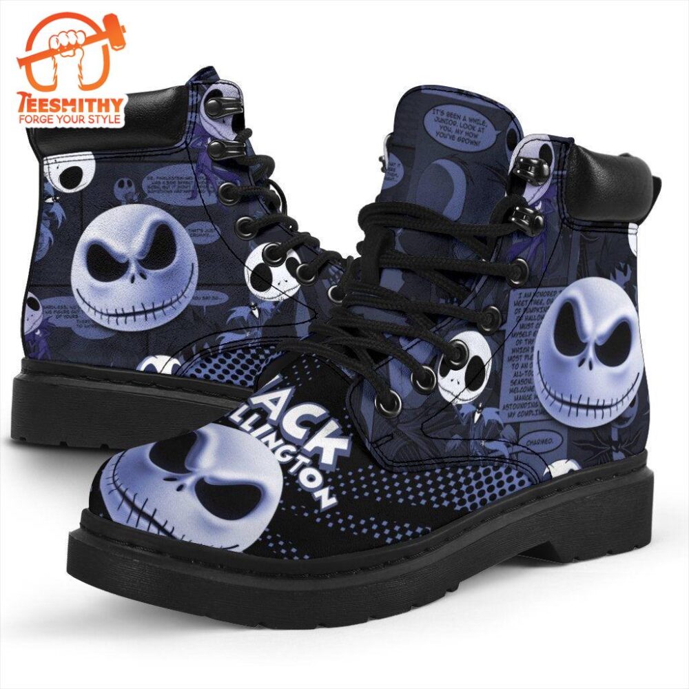 Jack Skellington Timbs Boots Custom Nightmare Before Christmas Shoes