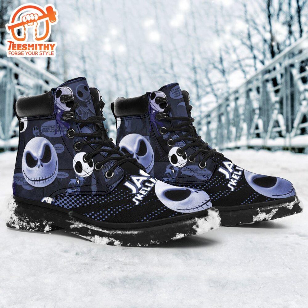 Jack Skellington Timbs Boots Custom Nightmare Before Christmas Shoes