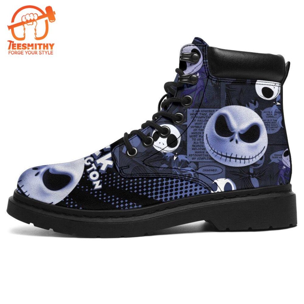 Jack Skellington Timbs Boots Custom Nightmare Before Christmas Shoes