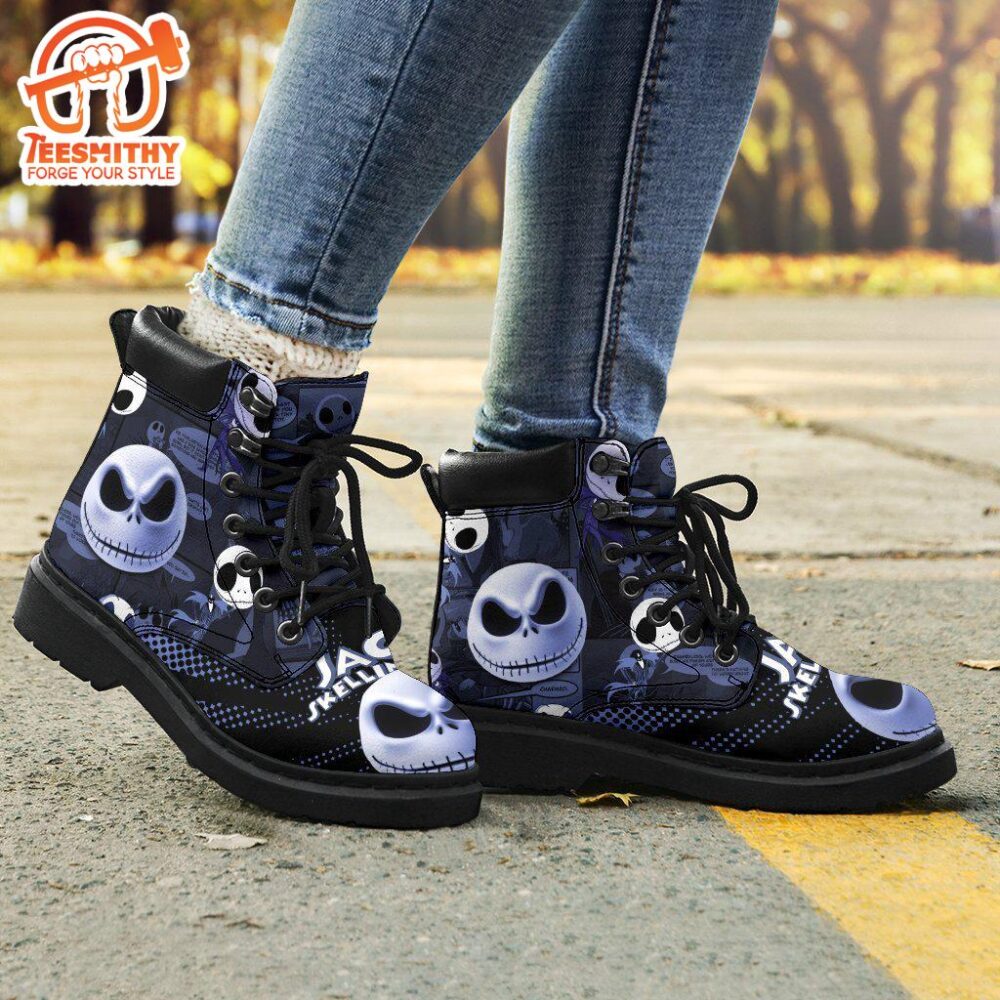 Jack Skellington Timbs Boots Custom Nightmare Before Christmas Shoes