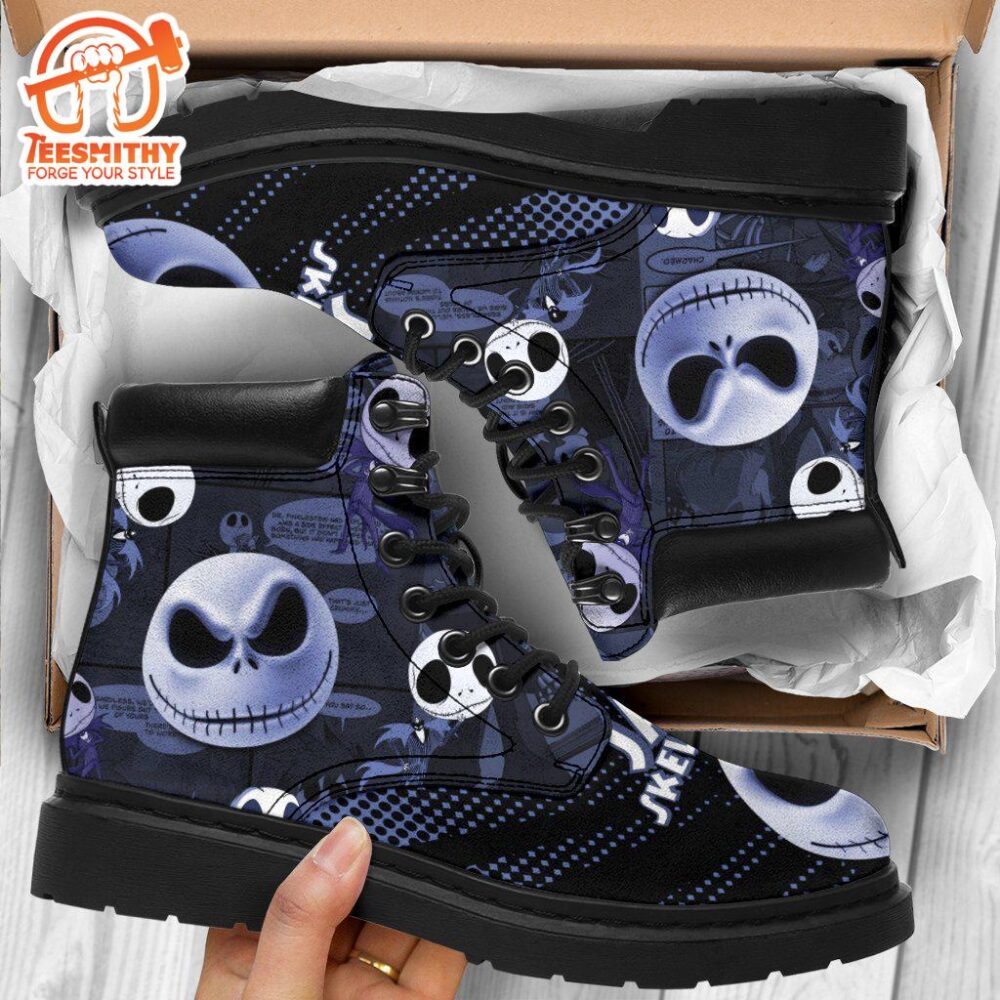 Jack Skellington Timbs Boots Custom Nightmare Before Christmas Shoes