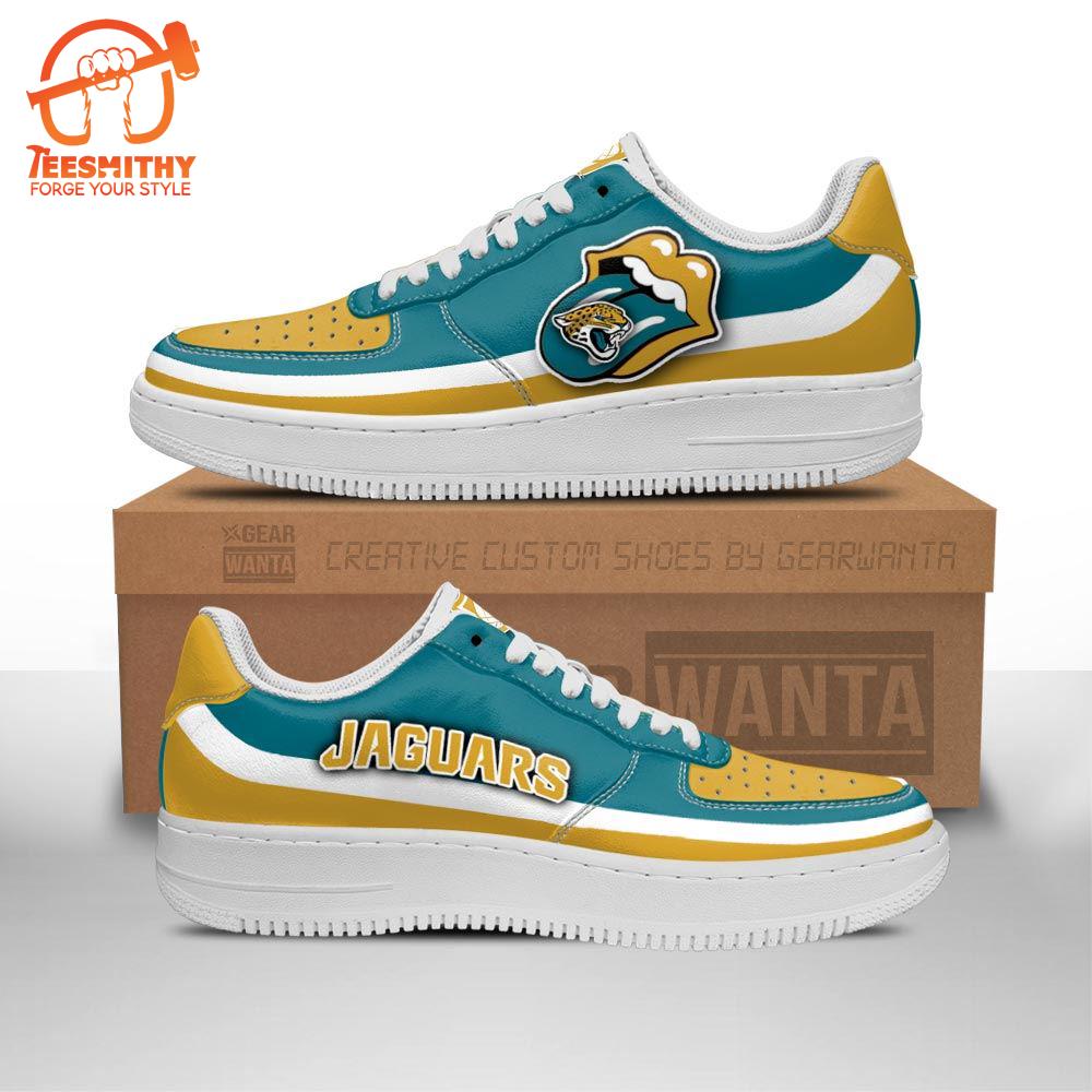 Jacksonville Jaguars Air Sneakers Custom Force Shoes Sexy Lips For Fans  Gift For Christmas