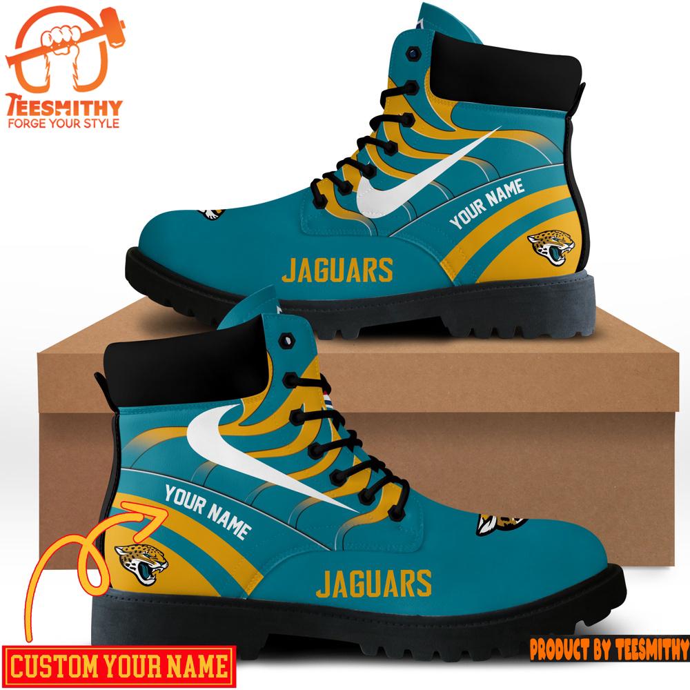 Jacksonville Jaguars Custom Boots Shoes Idea Gift For Fan