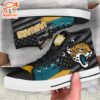 Jacksonville Jaguars High Top Shoes Custom American Flag Sneakers