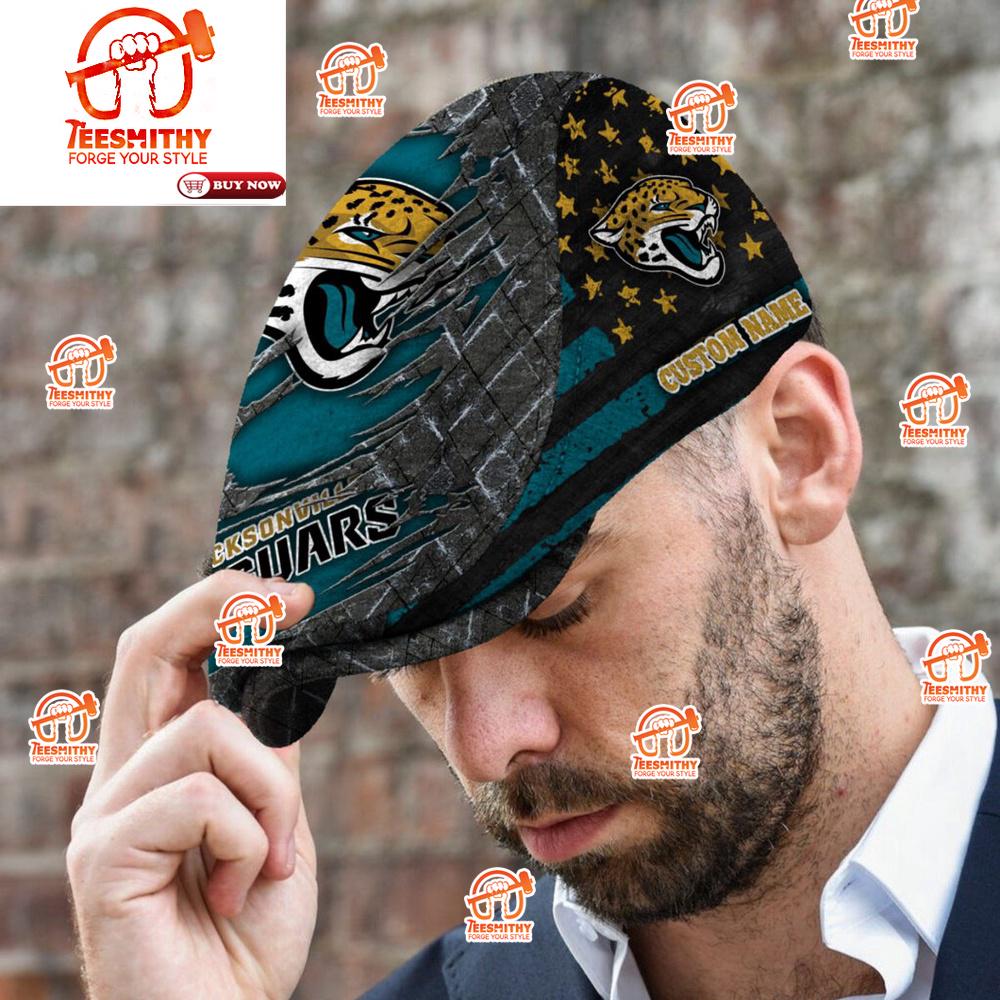 Jacksonville Jaguars NFL Personalized Jeff Cap