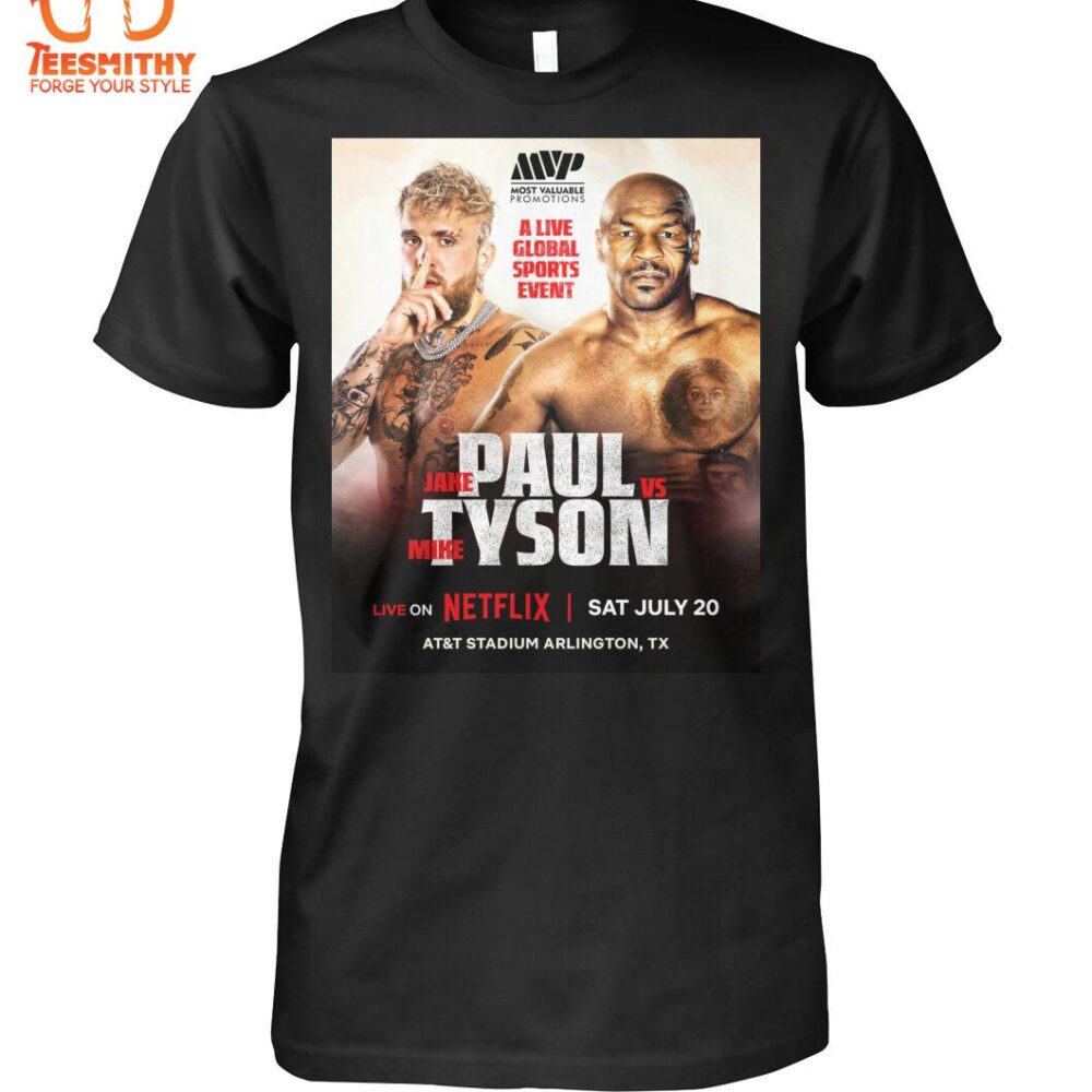 Jake Paul Vs Mike Tyson Shirt