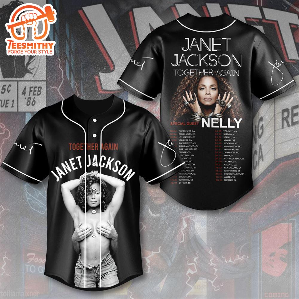 Janet Jackson Baseball Jersey Gift For Fan