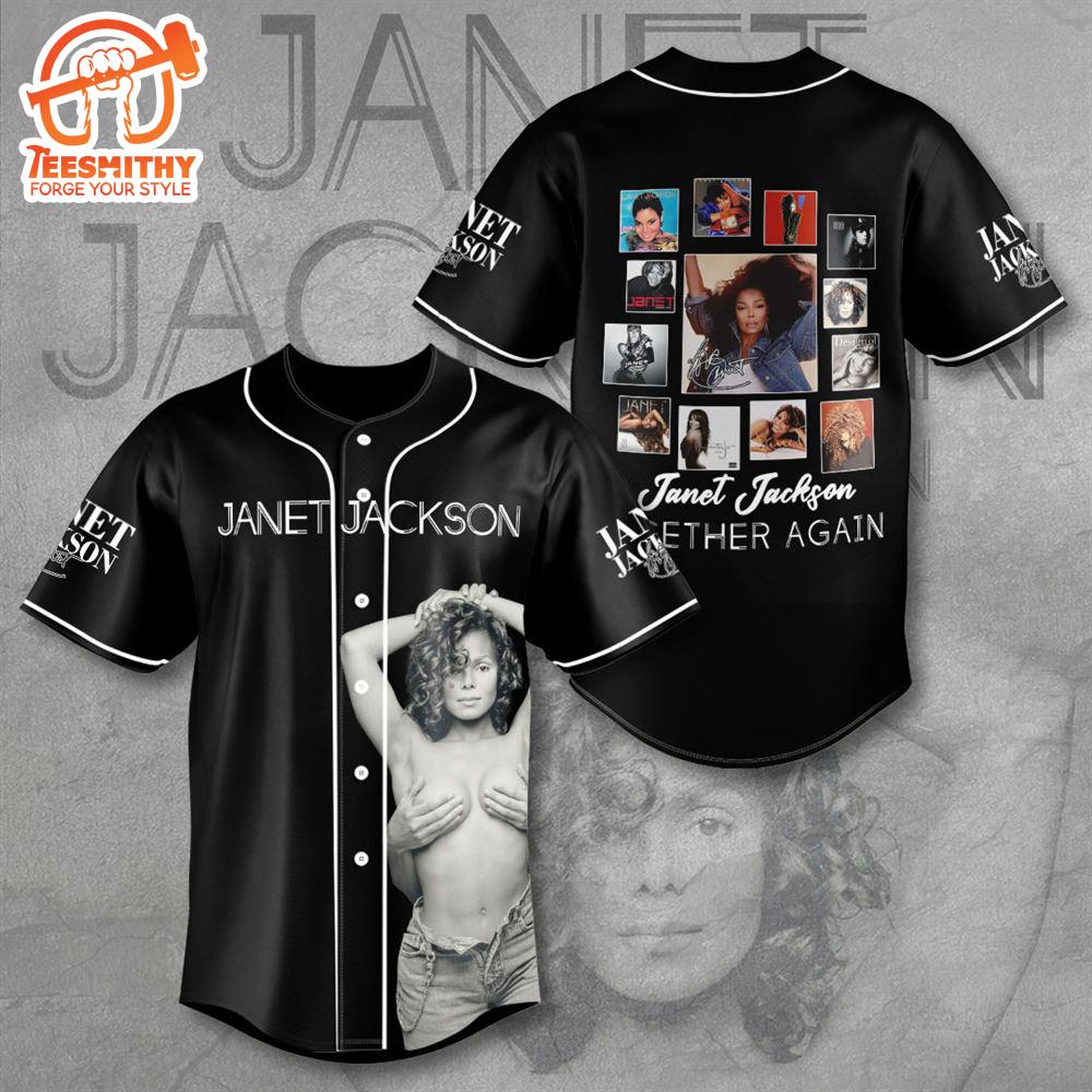 Janet Jackson Trendding For Fans Baseball Jersey Shirt, For Gift Fans Jersey