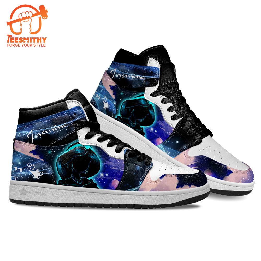 Jasmine Silhouette Air Jordan 1 Shoes Custom For Fans Sneakers