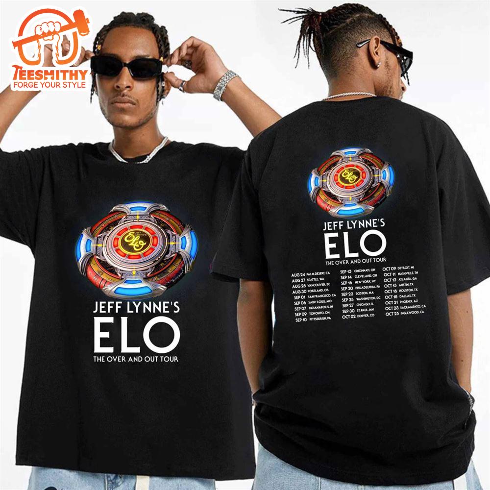 Jeff Lynne’s Elo Over And Out Final Tour 2024 Shirt