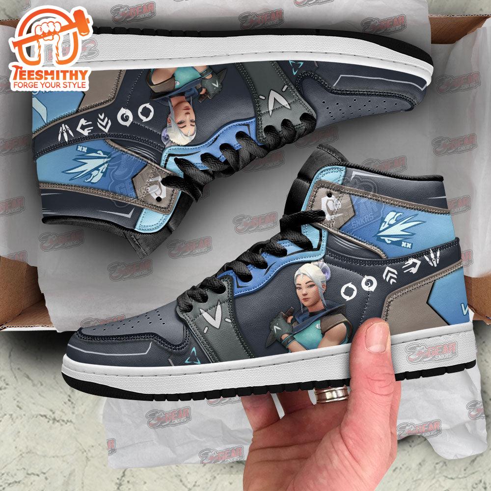 Jett Valorant Agent Shoes Custom For Gamer