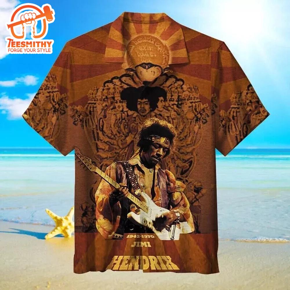 Jimi Hendrix 1942 1970 Hawaiian Shirt