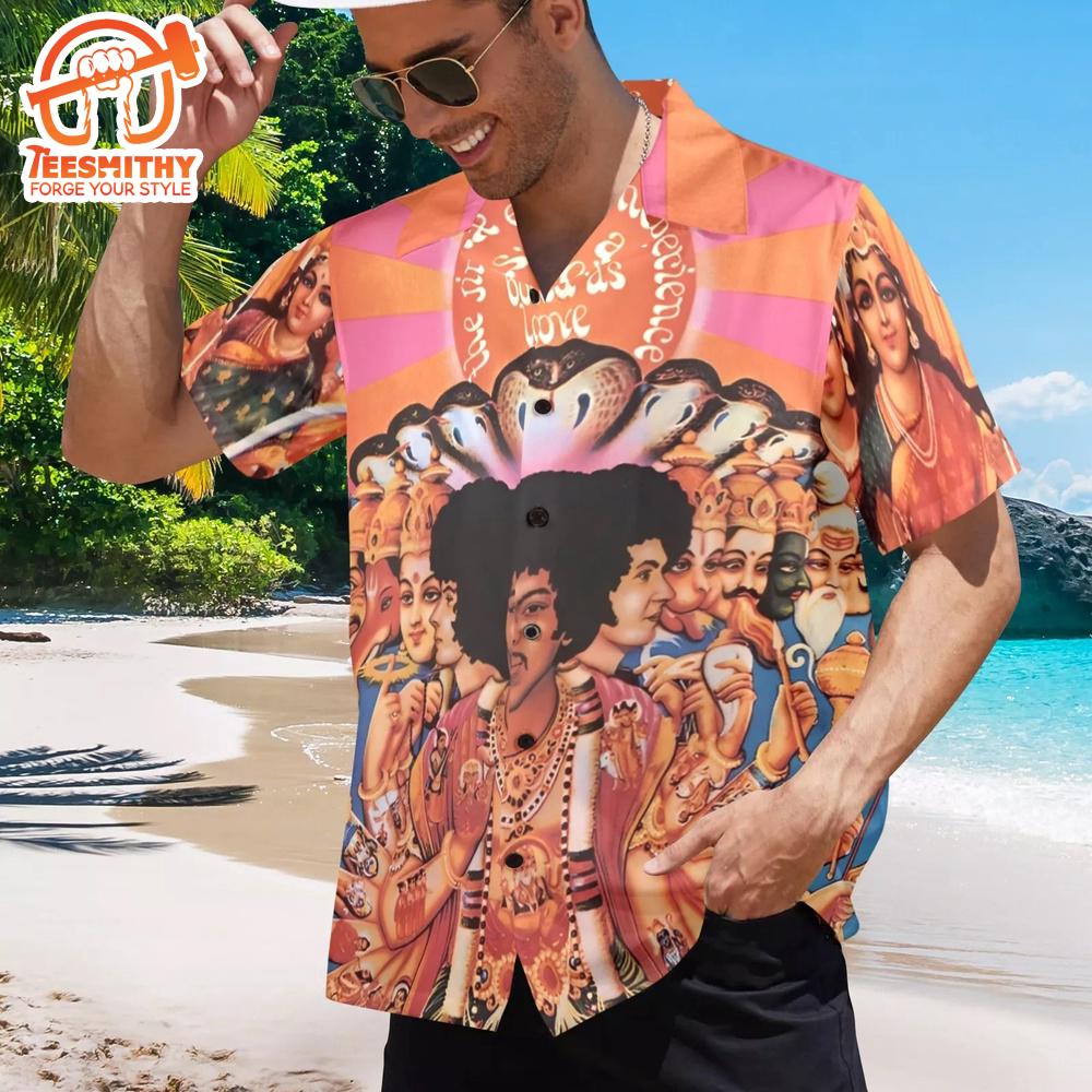 Jimi Hendrix Axis bold as love Hawaiian Shirt