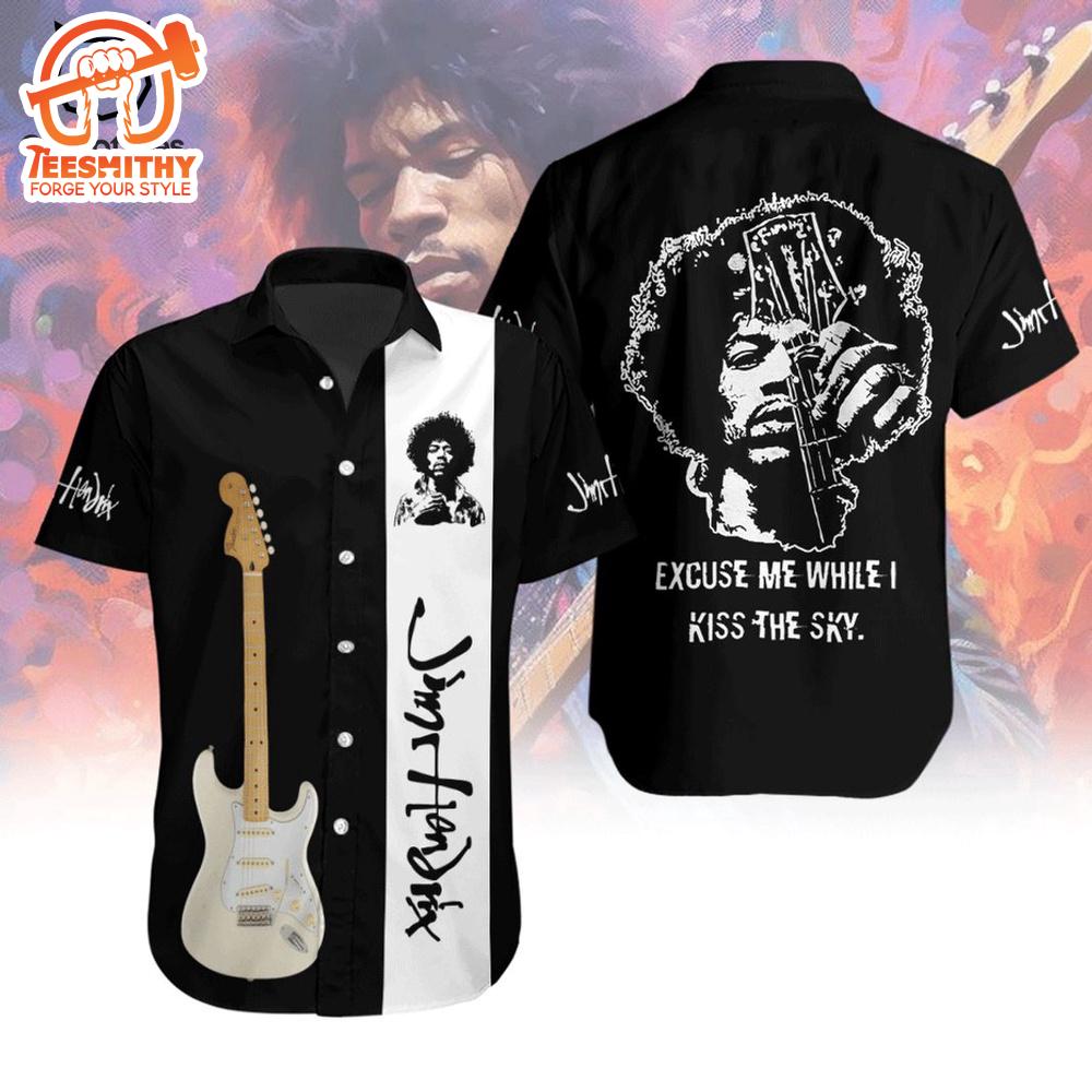 Jimi Hendrix Electric Vibe Hawaiian Shirt