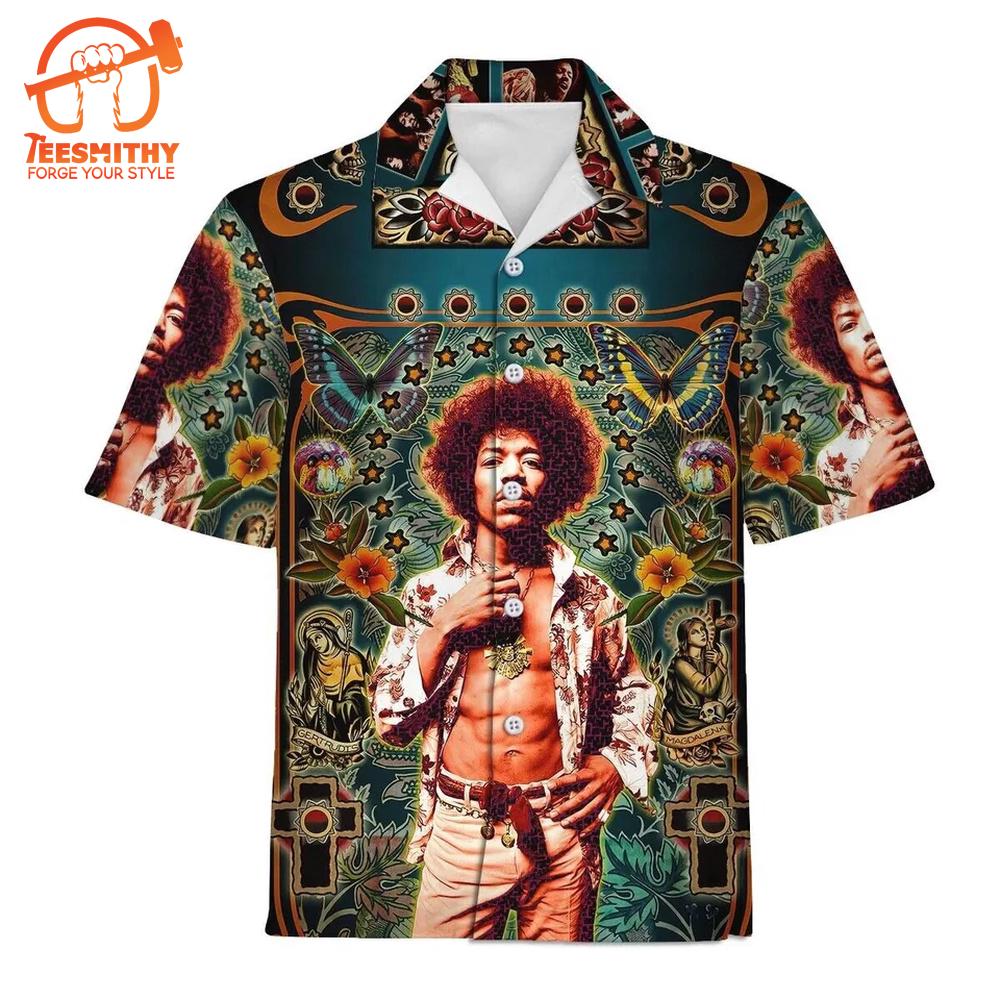 Jimi Hendrix Music Hawaiian Shirt