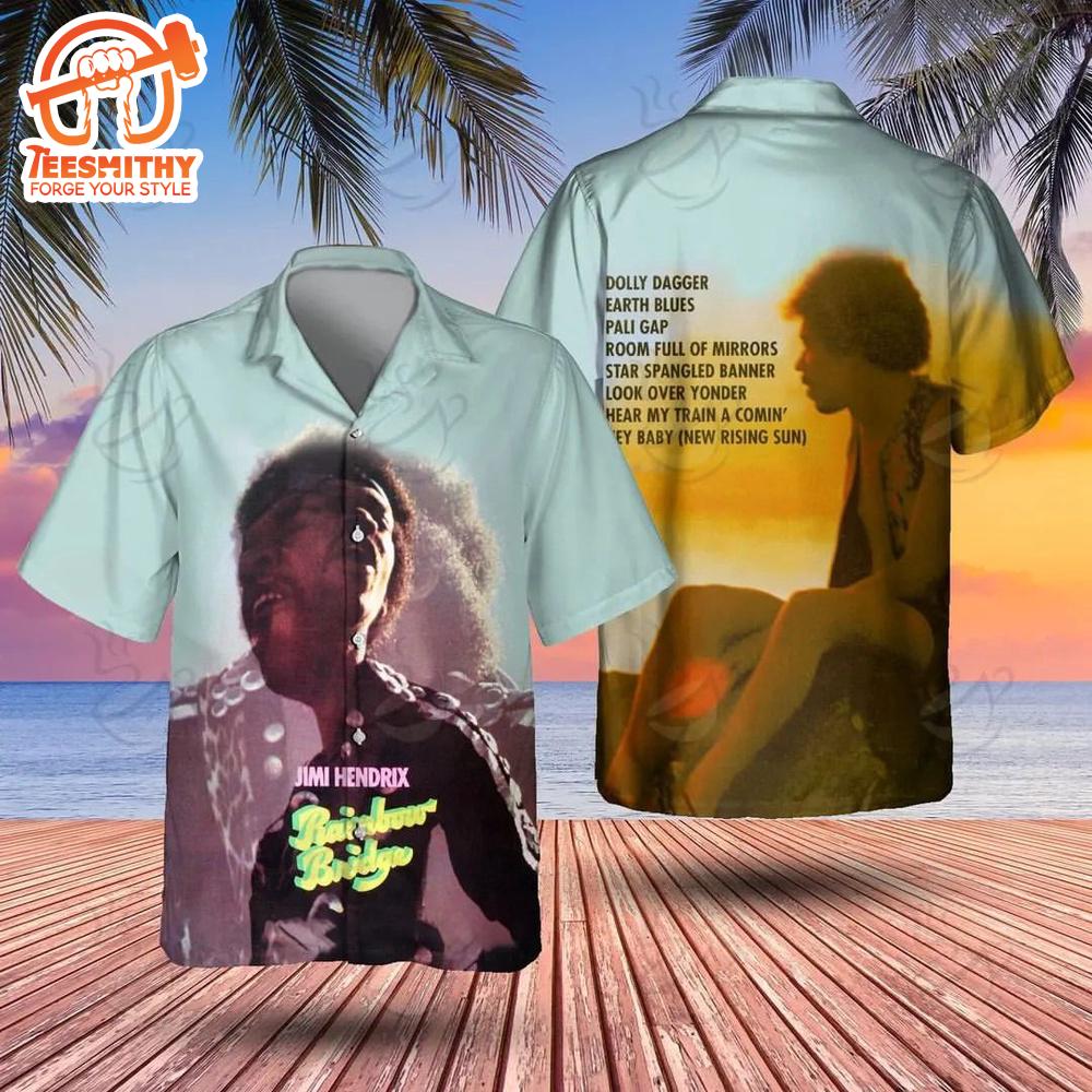 Jimi Hendrix Rainbow Bridge Collection Hawaiian Shirt