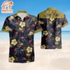 Jimi Hendrix Tropical Rhythm Hawaiian Shirt