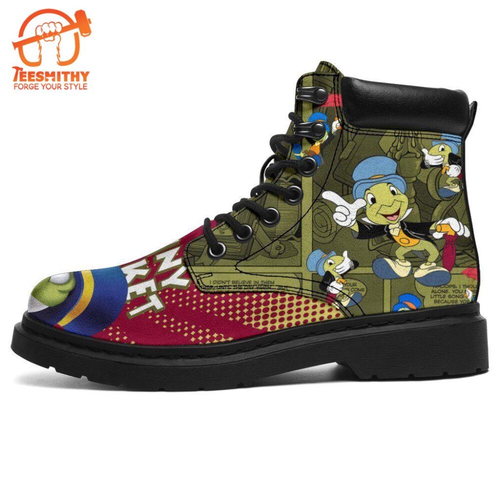 Jiminy Cricket Boots Shoes Pinocchio Gift For Fan