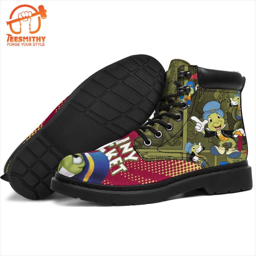 Jiminy Cricket Boots Shoes Pinocchio Gift For Fan